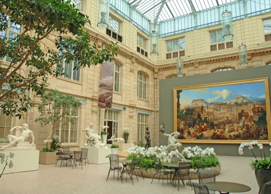 Photo de l'intérieur du Musée des Beaux Arts de Rouen