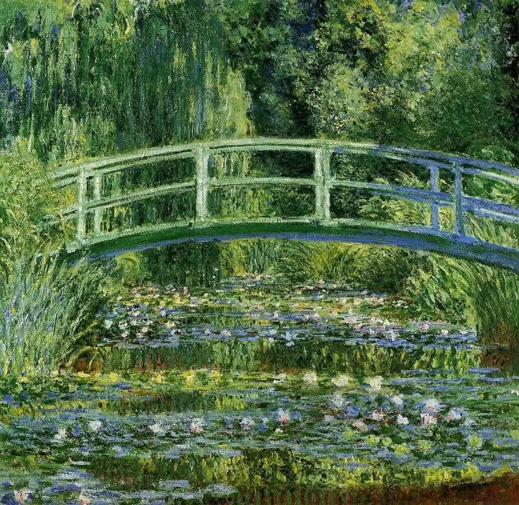 le-pont-japonais de Monet